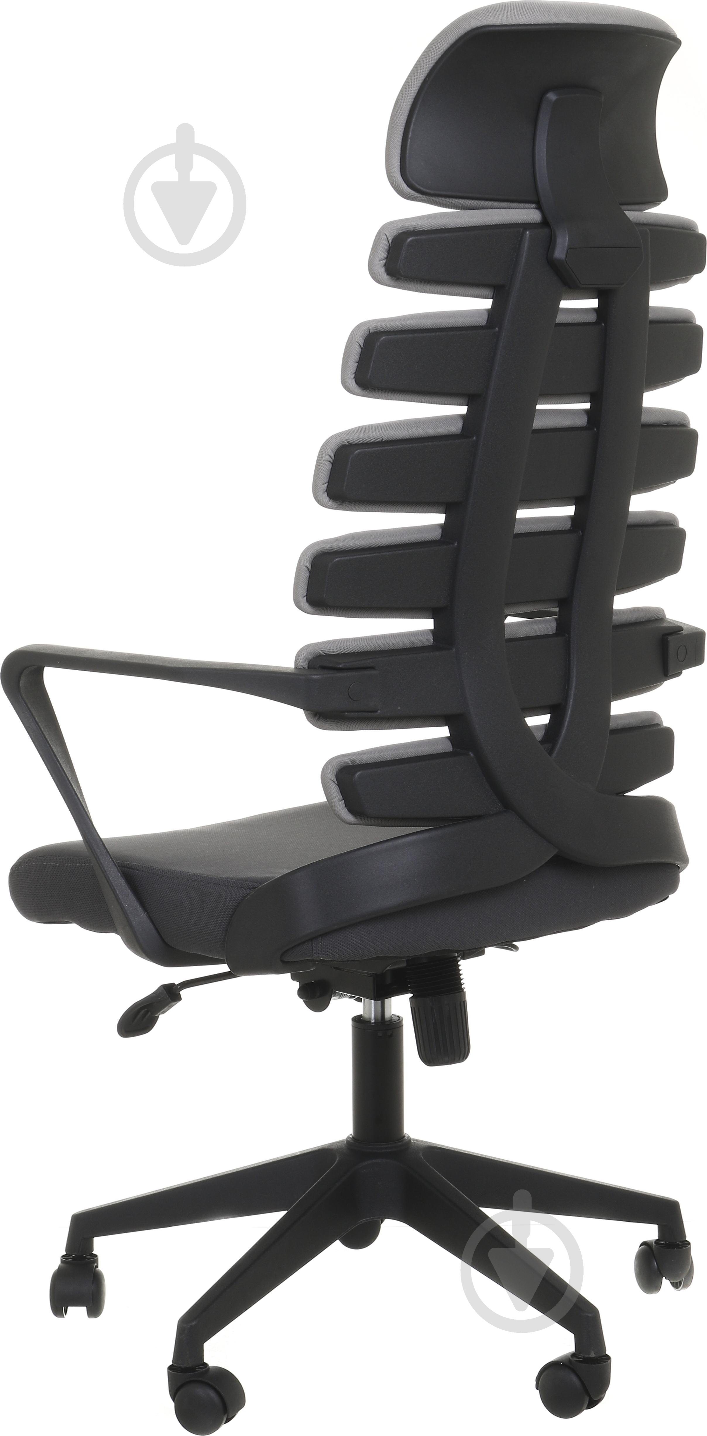 Кресло офисное Центр Меблів Астра серо-черный - фото 3