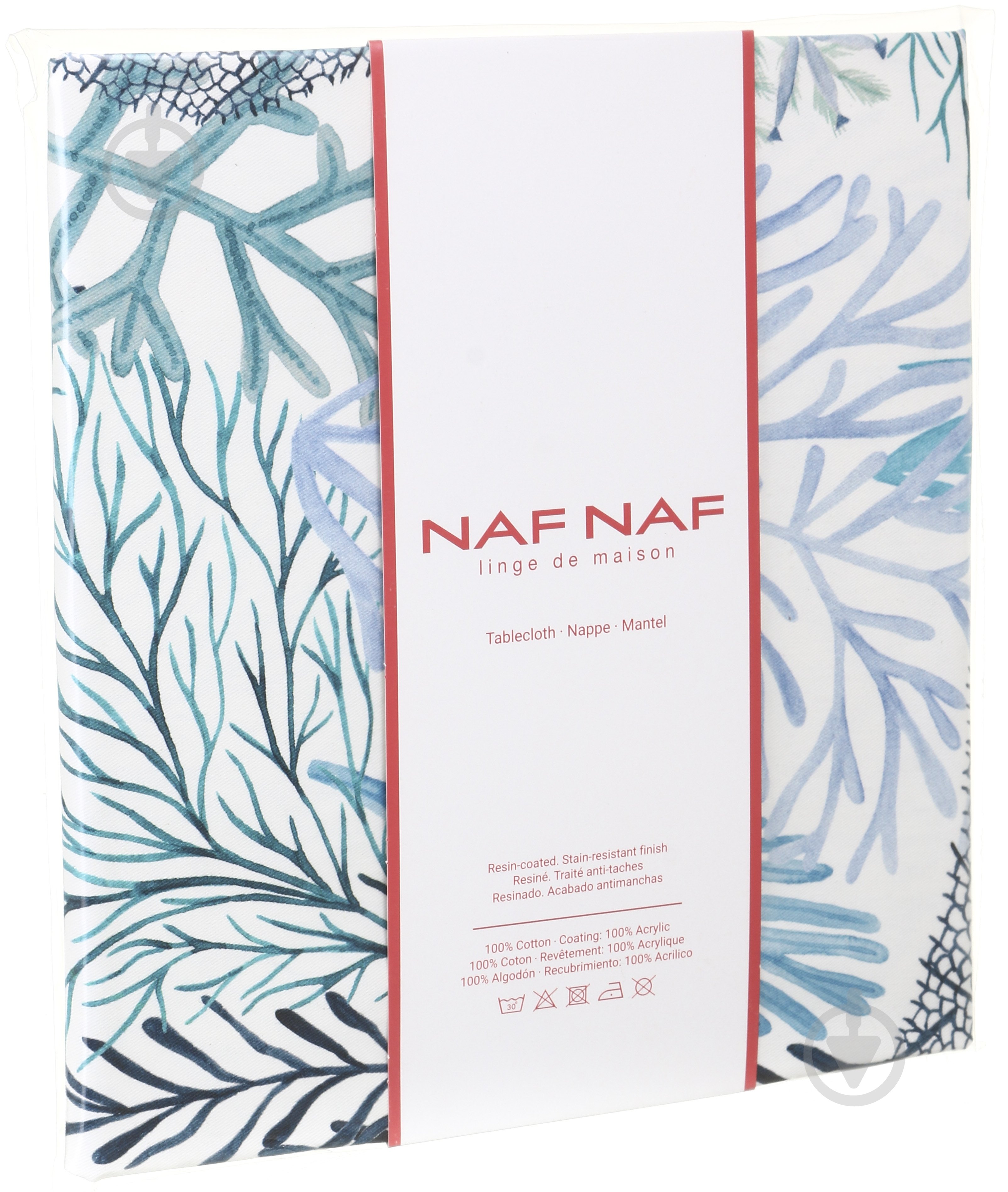 Скатерть Naf Naf Arrecife 150x150 см синий Guy Laroche - фото 5