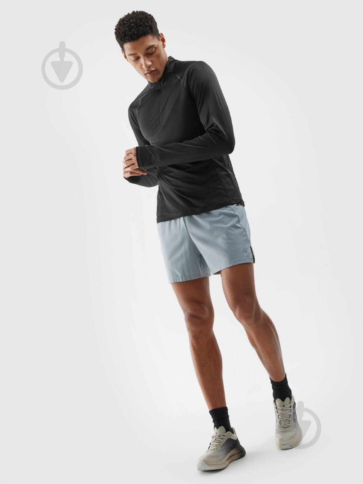 Джемпер 4F LONGSLEEVE FNK M240 4FWSS24TFLOM240-20S р.L черный - фото 3