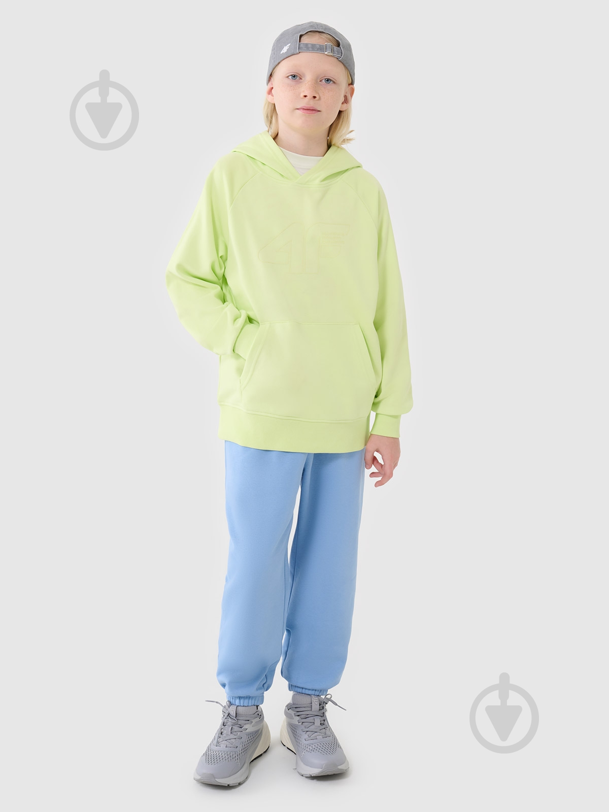 Джемпер 4F SWEATSHIRT M1712 4FJWSS25TSWSM1712-45N р.122 салатовий - фото 5 Джемпер 4F SWEATSHIRT M1712 4FJWSS25TSWSM1712-45N р.122 салатовий - фото 5