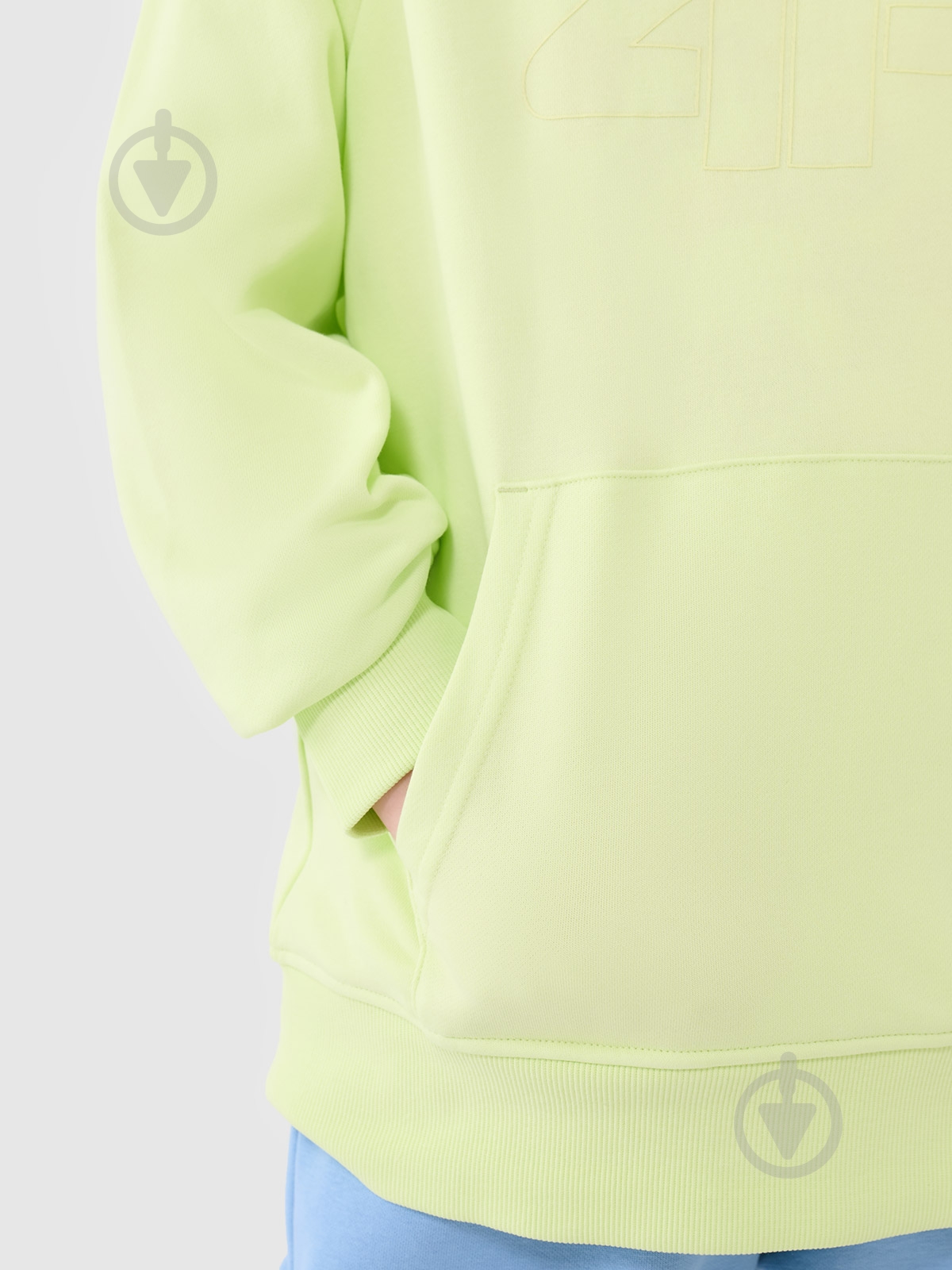 Джемпер 4F SWEATSHIRT M1712 4FJWSS25TSWSM1712-45N р.122 салатовий - фото 6 Джемпер 4F SWEATSHIRT M1712 4FJWSS25TSWSM1712-45N р.122 салатовий - фото 6