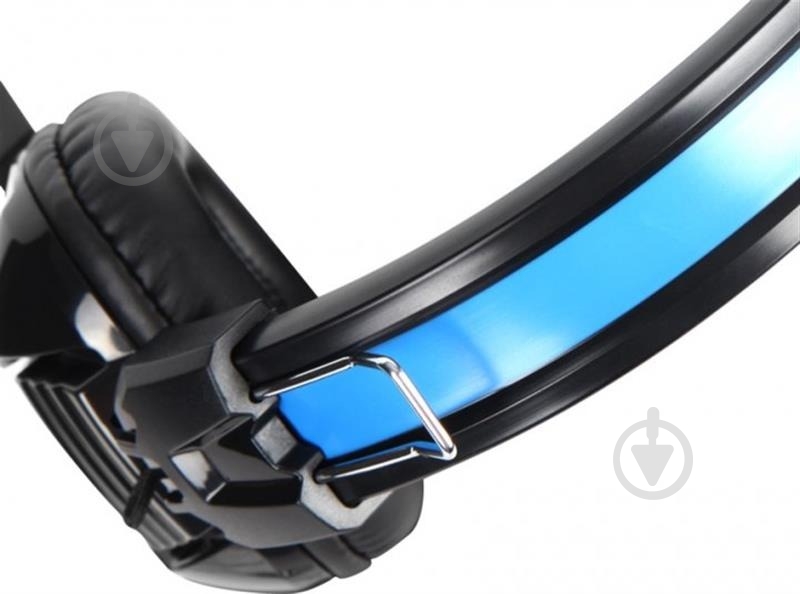 Гарнитура игровая Sades SA-702 Element black/blue (sa702bl) - фото 4