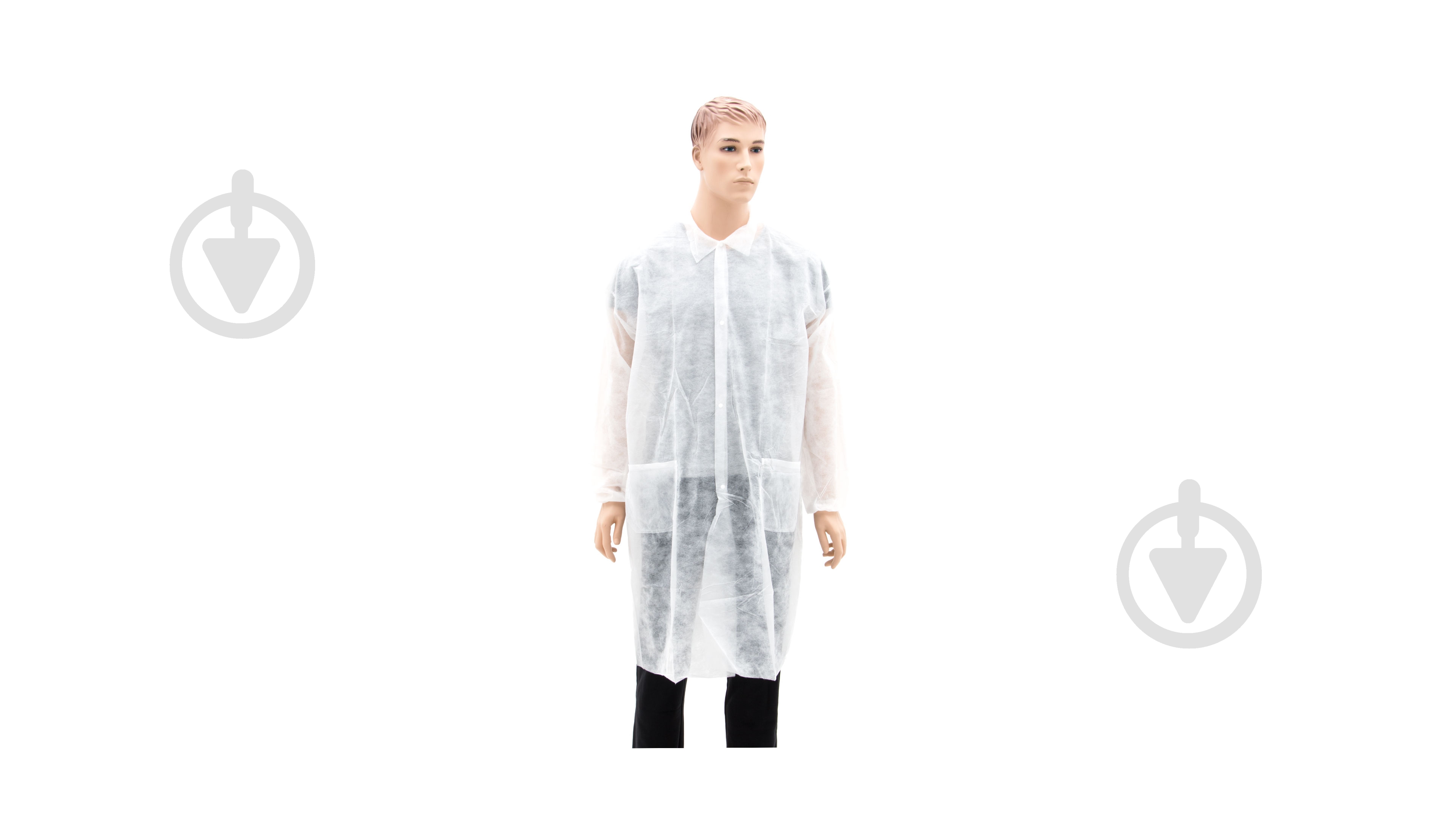 Халат рабочий Delta Plus BLOUSPO р. M BLOUSPOTM белый - фото 1