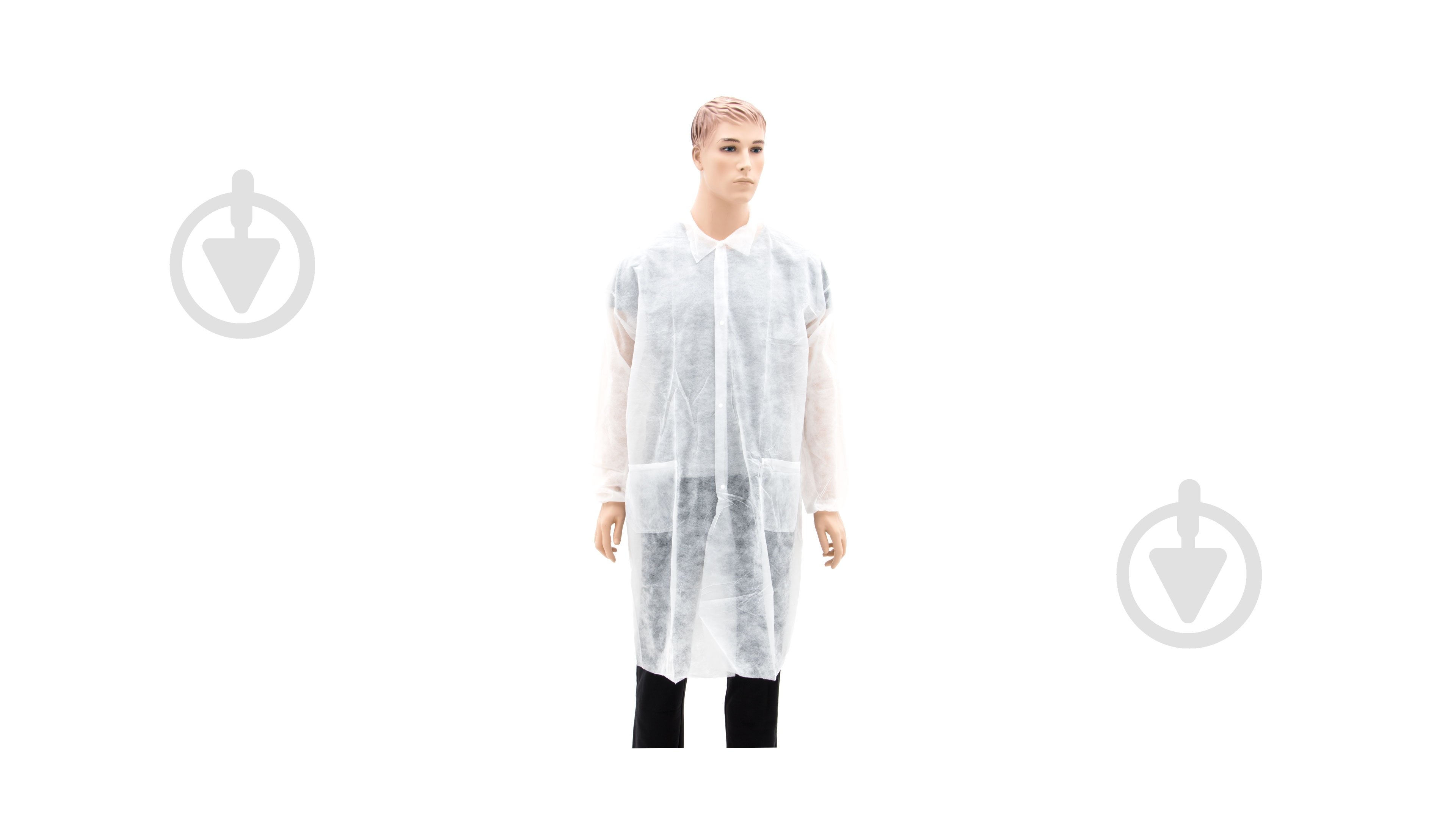 Халат рабочий Delta Plus BLOUSPO р. XXL BLOUSPOXX белый - фото 1