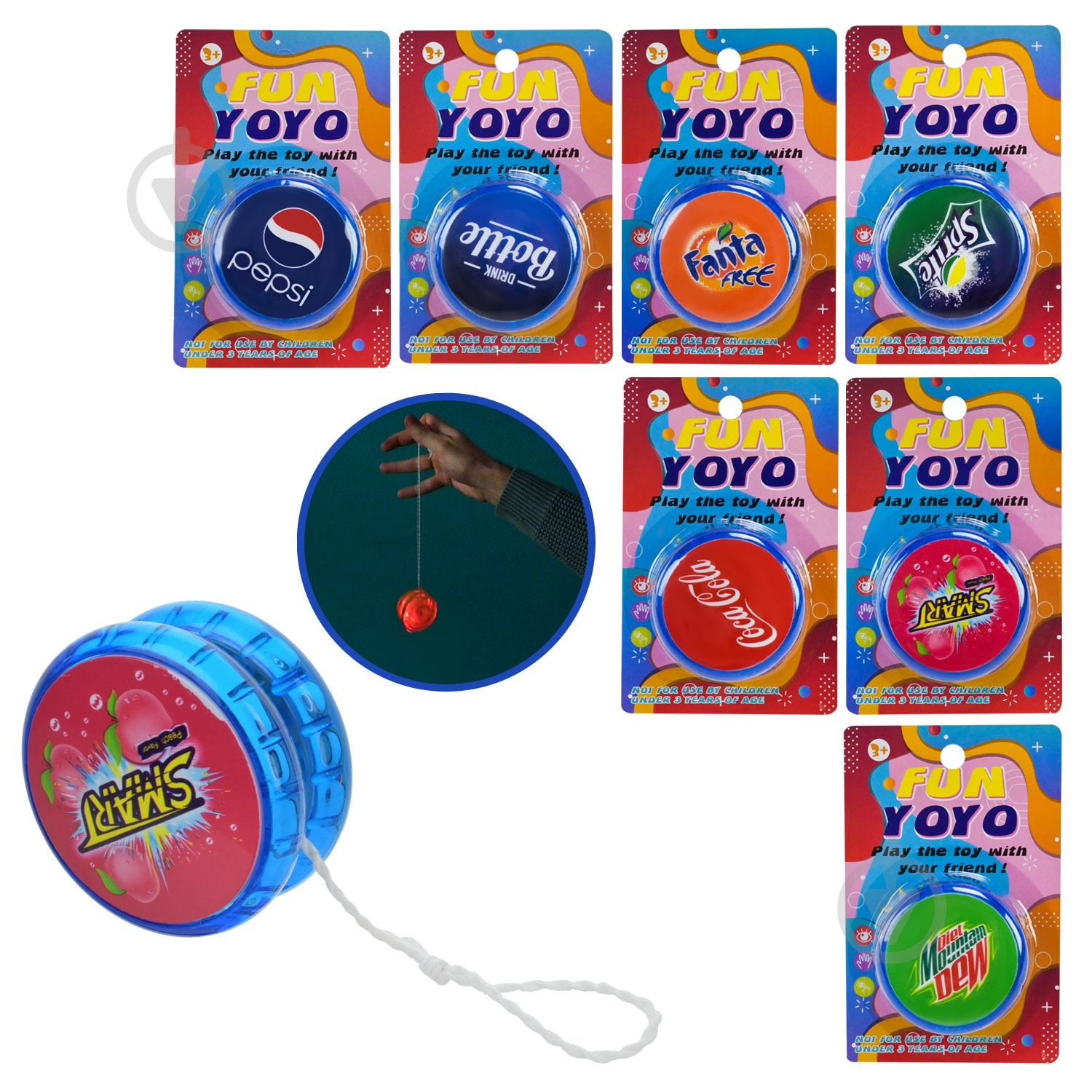 Игрушка Shantou Йо-йо арт. 211-7 - фото 1