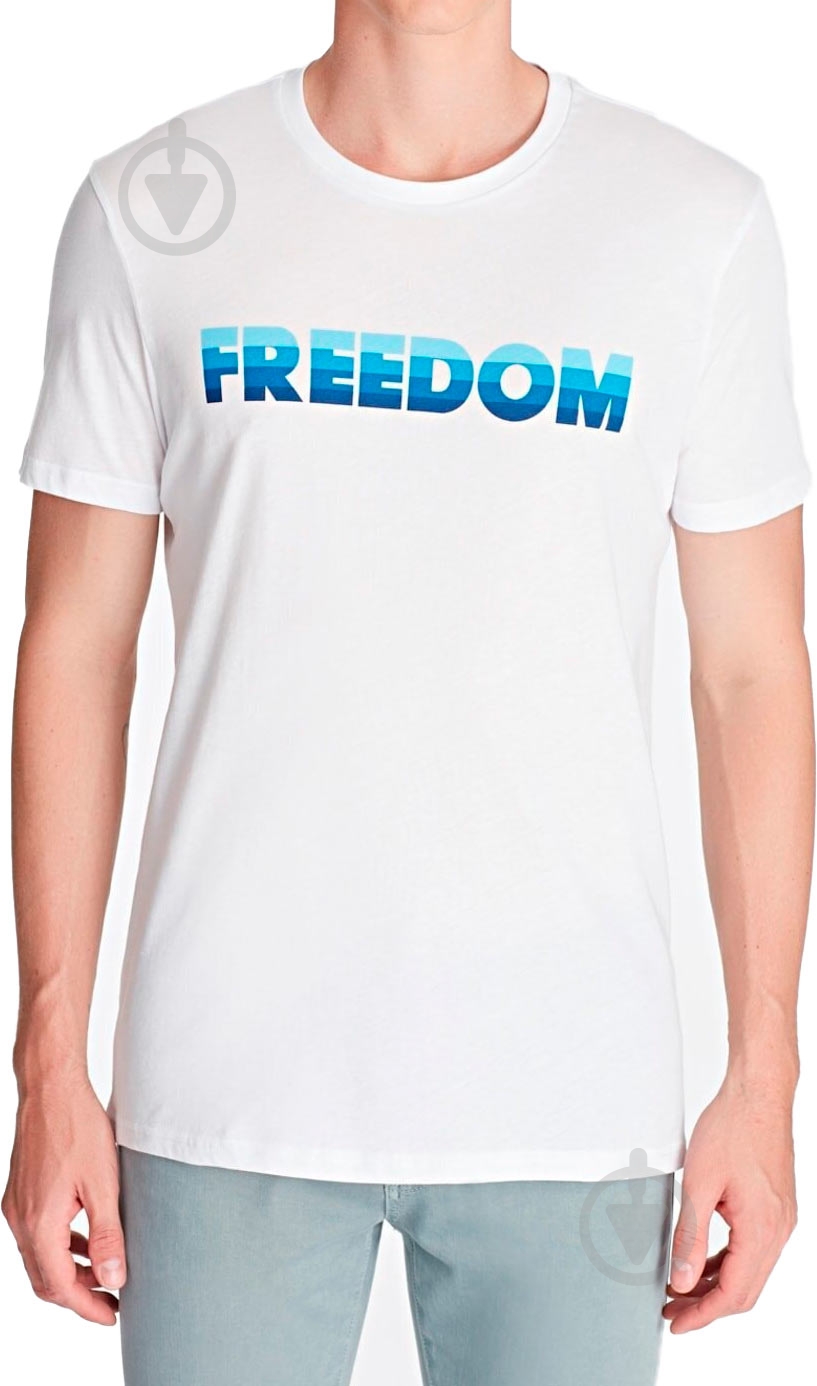 Футболка Mavi FREEDOM PRINTED TEE 065553-620 р.3XL білий - фото 1