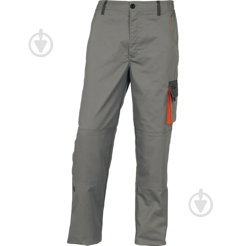 Брюки робочі Delta Plus D-Mach р. XXL DMPANGOXX сірий із помаранчевим - фото 1 Брюки робочі Delta Plus D-Mach р. XXL DMPANGOXX сірий із помаранчевим - фото 1