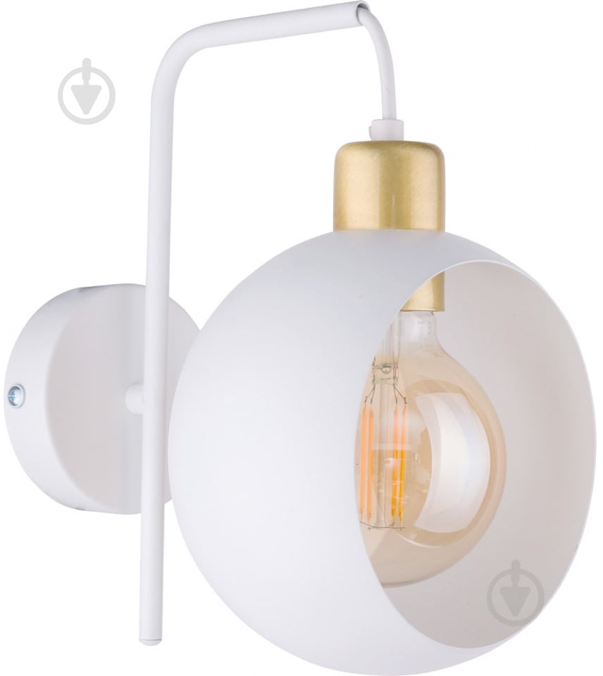 Бра TK Lighting CYKLOP 1x60 Вт E27 белый 2740 - фото 1