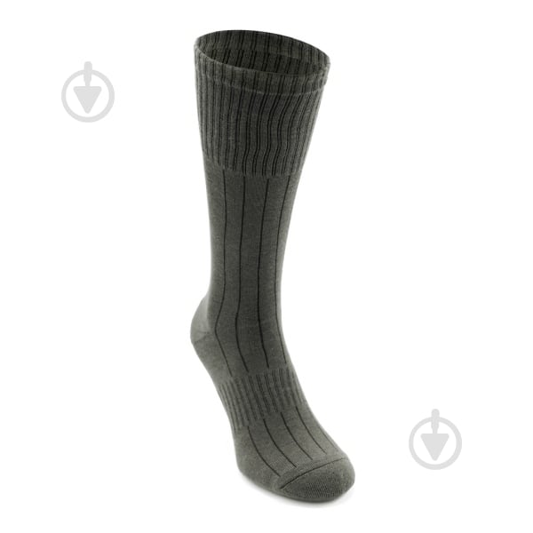 Шкарпетки трекінгові Львівська Шкарпеткова Кооператива Набір "Військовий" оливкового кольору, (2 пари) р.38-40 [055] Khaki 2 - фото 3