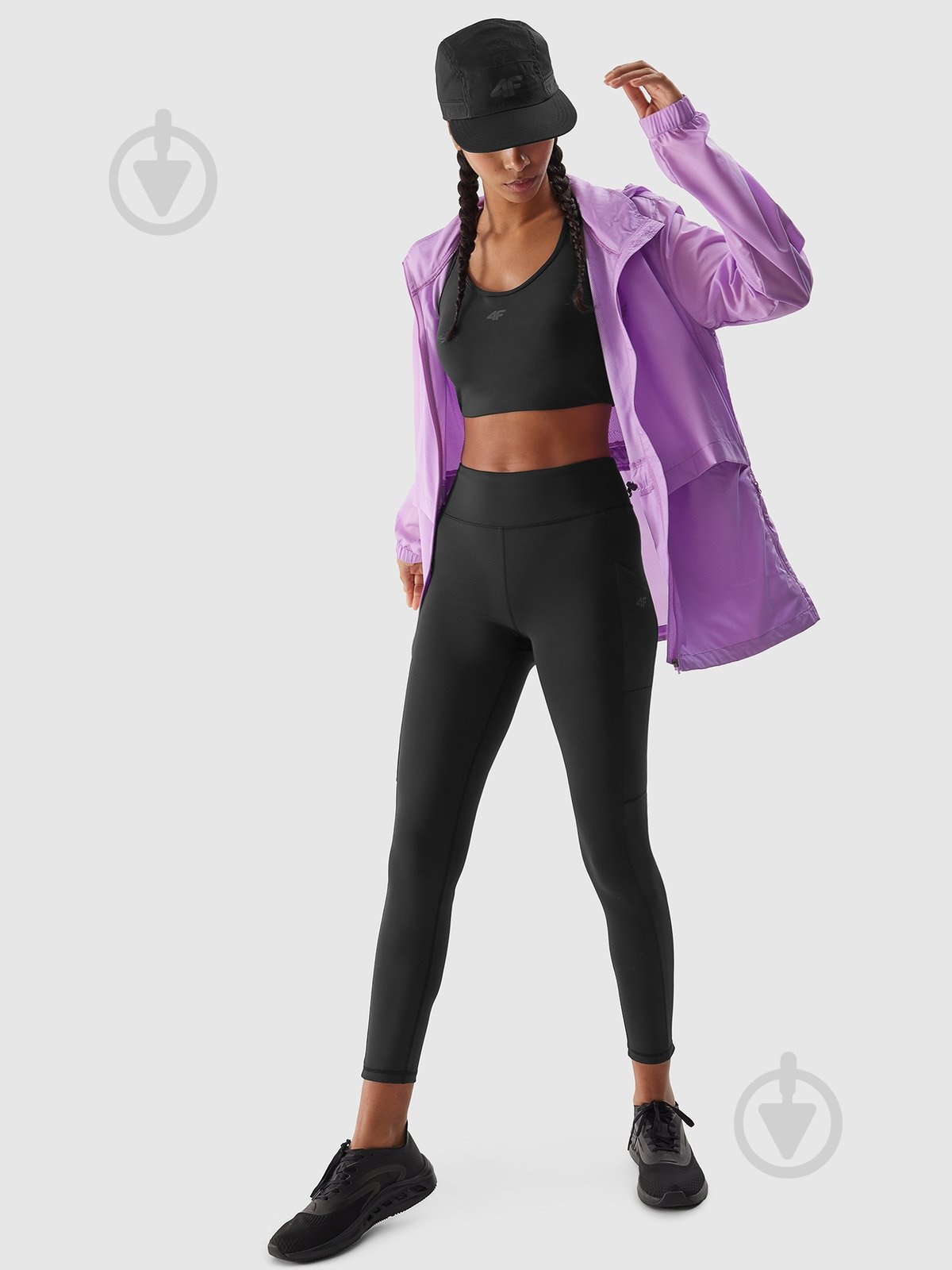 Куртка 4F TECHNICAL JACKET F434 4FWSS24TTJAF434-51S р.L фиолетовая - фото 3 Куртка 4F TECHNICAL JACKET F434 4FWSS24TTJAF434-51S р.L фиолетовая - фото 3