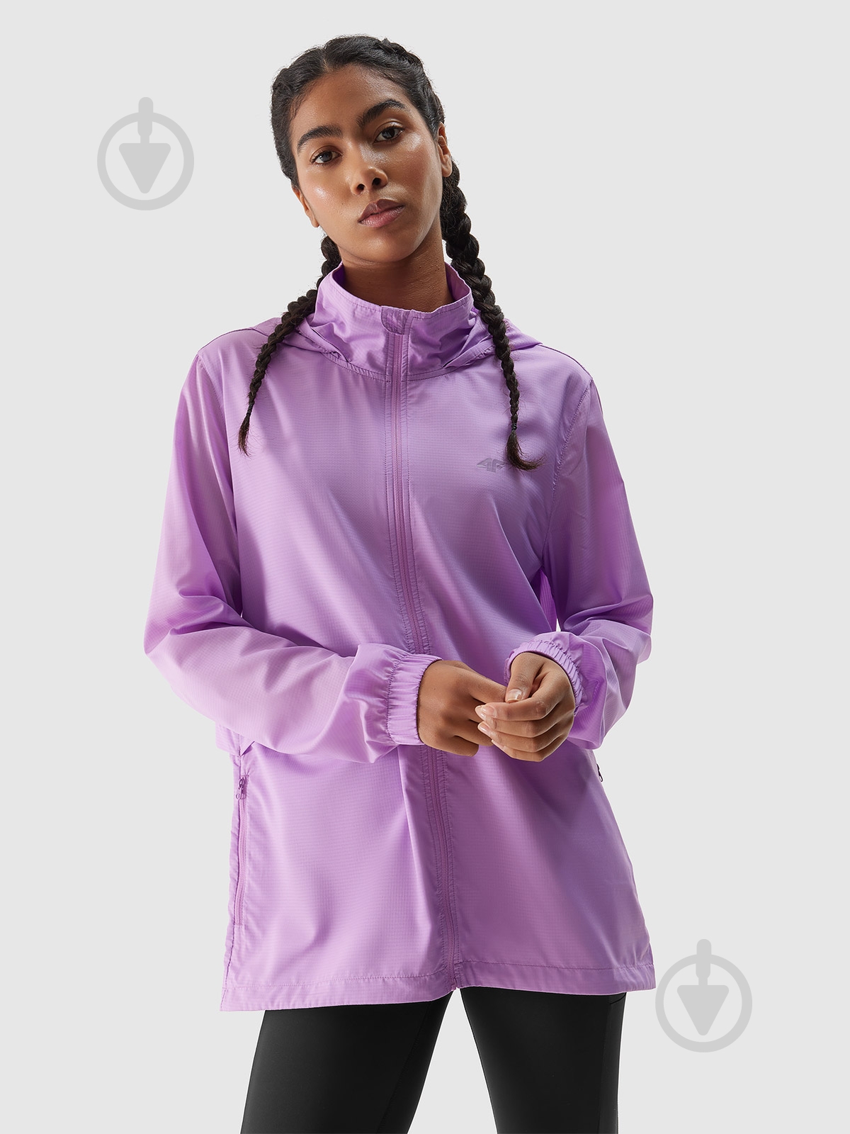 Куртка 4F TECHNICAL JACKET F434 4FWSS24TTJAF434-51S р.L фиолетовая - фото 5 Куртка 4F TECHNICAL JACKET F434 4FWSS24TTJAF434-51S р.L фиолетовая - фото 5