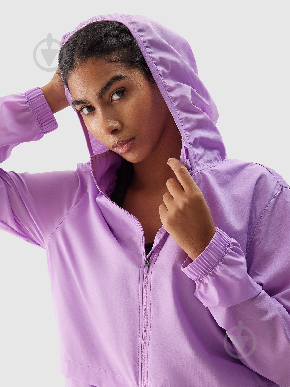 Куртка 4F TECHNICAL JACKET F434 4FWSS24TTJAF434-51S р.L фиолетовая - фото 6 Куртка 4F TECHNICAL JACKET F434 4FWSS24TTJAF434-51S р.L фиолетовая - фото 6