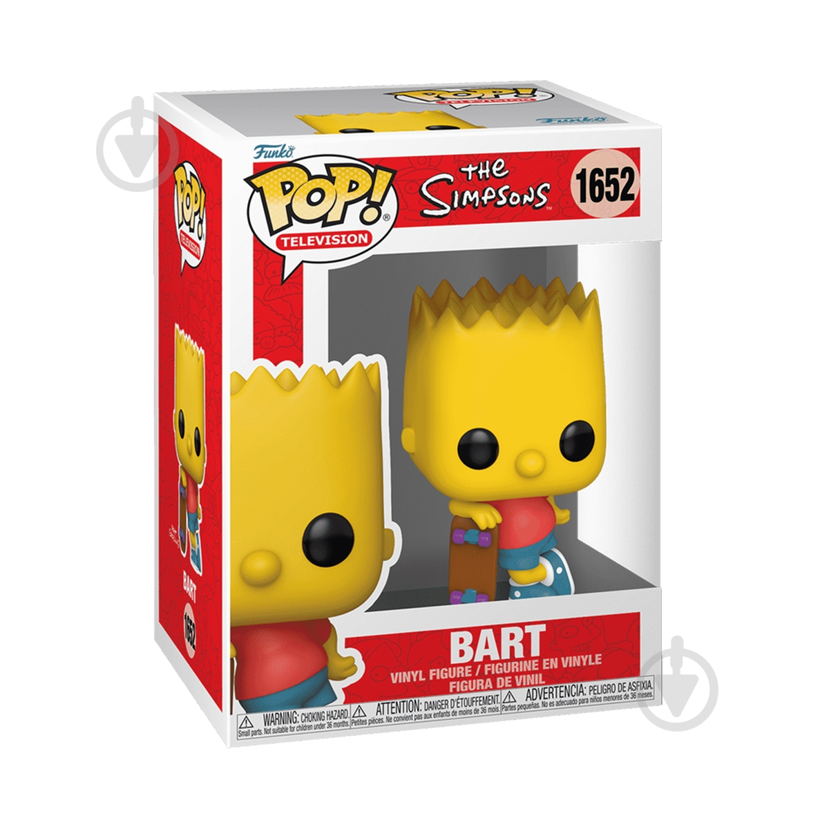 Фигурка Funko POP! серии Симпсоны S10 – Барт 80071 - фото 1 Фигурка Funko POP! серии Симпсоны S10 – Барт 80071 - фото 1