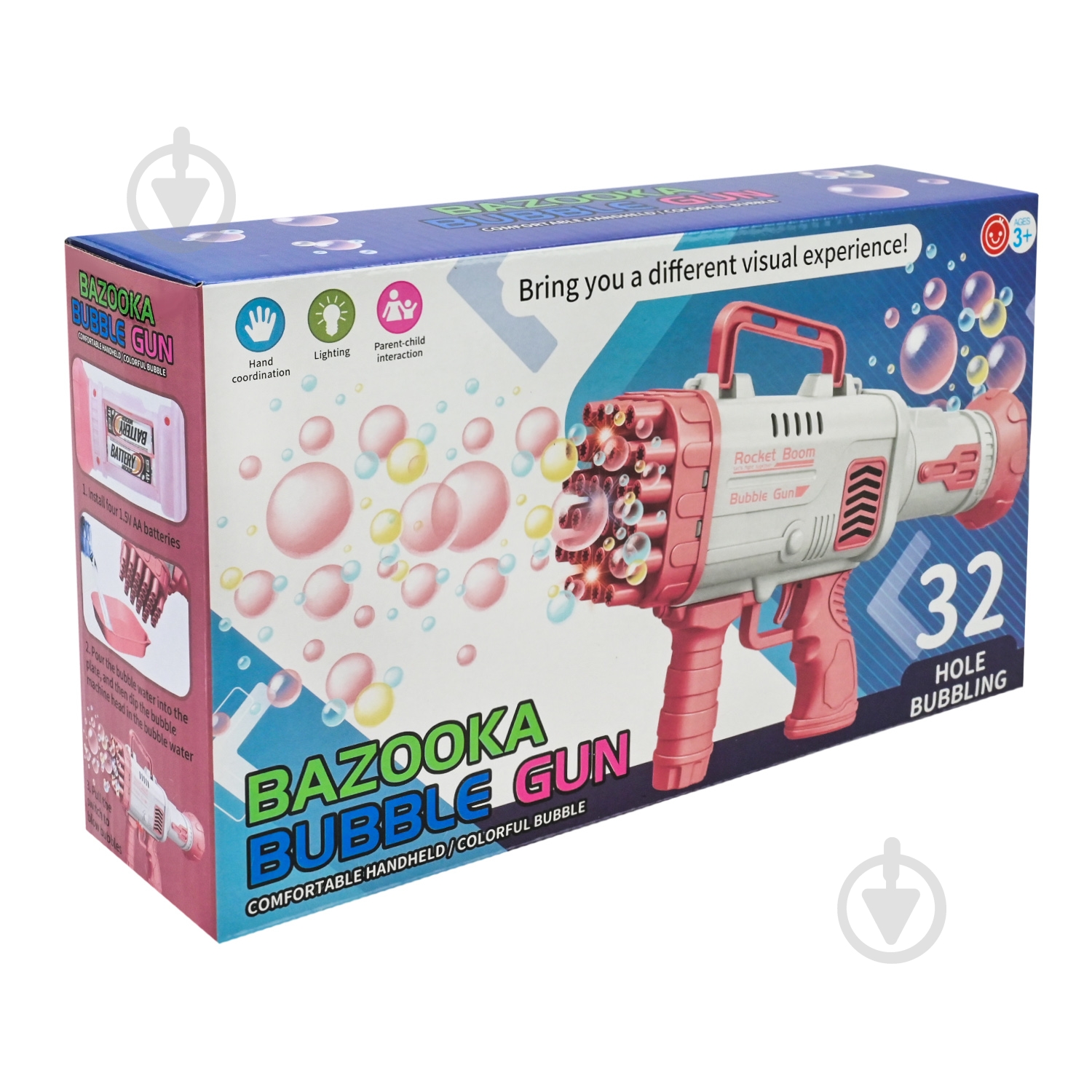 Мыльные пузыри Shantou Пистолет в ассортименте арт. 009 - фото 6 Мыльные пузыри Shantou Пистолет в ассортименте арт. 009 - фото 6