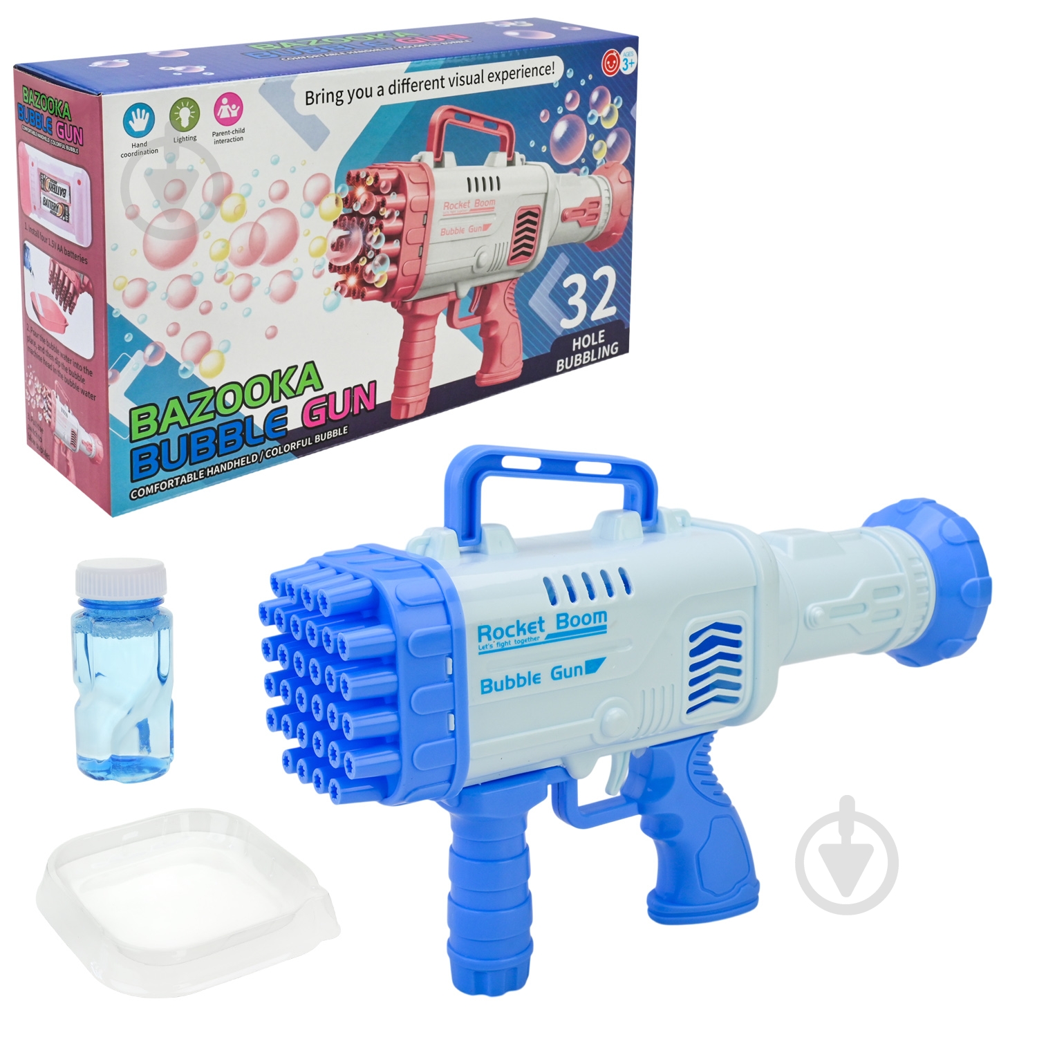 Мыльные пузыри Shantou Пистолет в ассортименте арт. 009 - фото 3 Мыльные пузыри Shantou Пистолет в ассортименте арт. 009 - фото 3