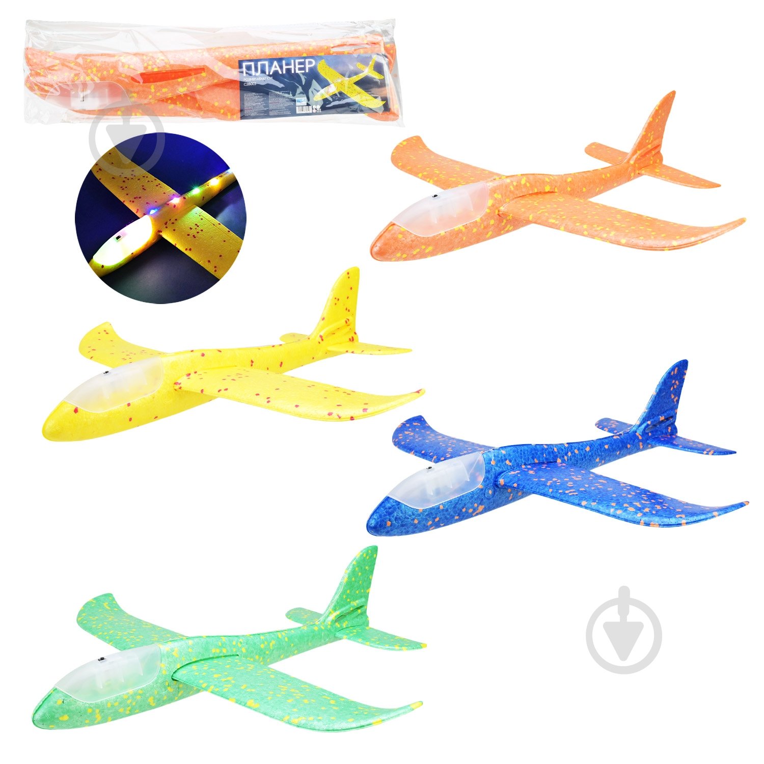 Самолетик Shantou с подсветкой - фото 1