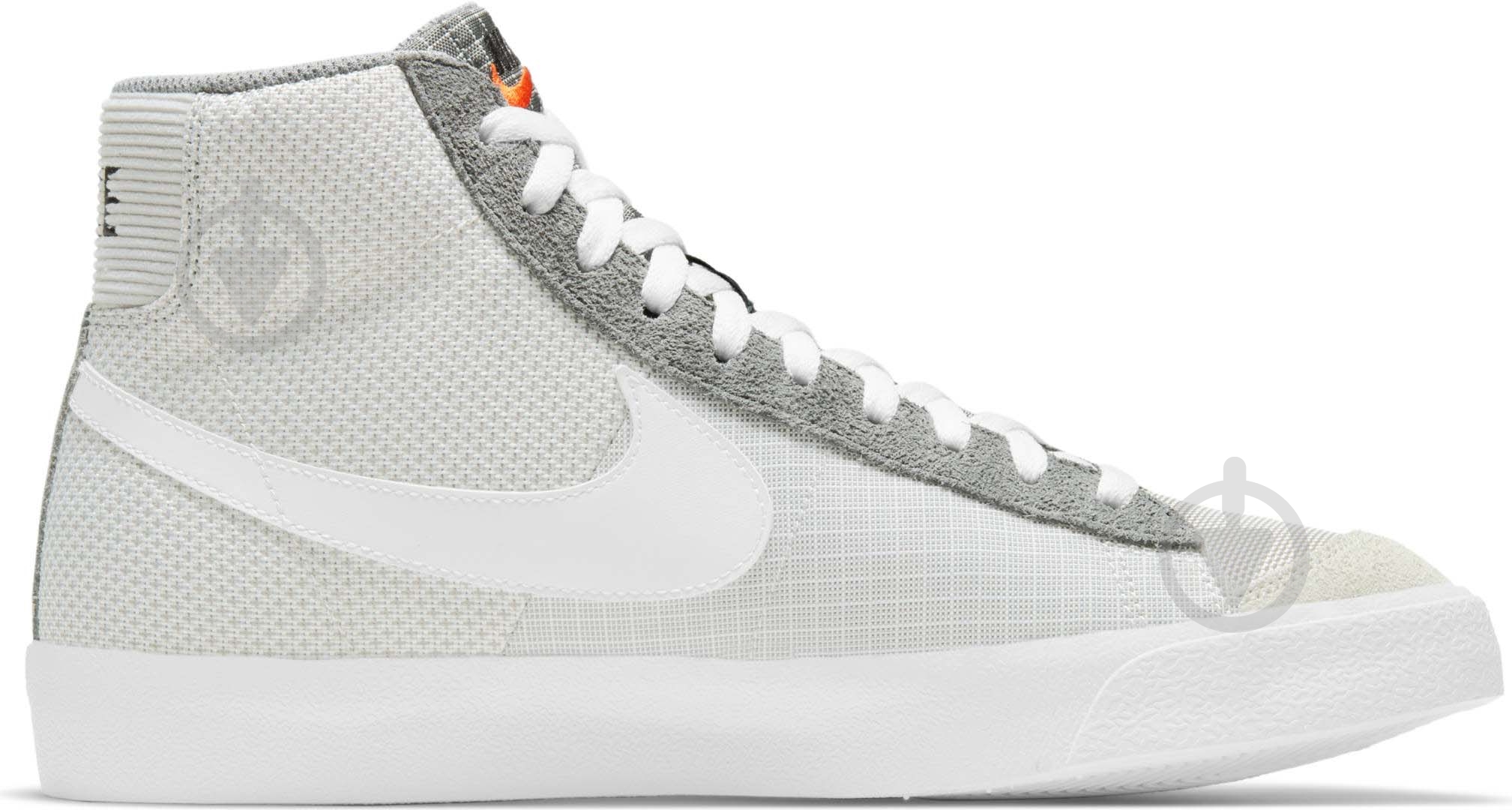 Кроссовки мужские демисезонные Nike Blazer Mid '77 DD1162-001 р.44 серые - фото 2 Кроссовки мужские демисезонные Nike Blazer Mid '77 DD1162-001 р.44 серые - фото 2