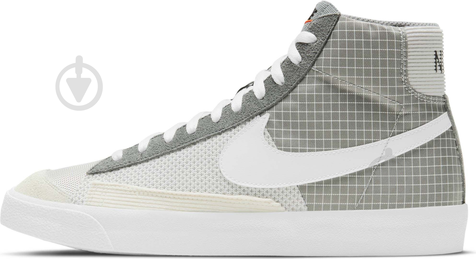 Кроссовки мужские демисезонные Nike Blazer Mid '77 DD1162-001 р.44 серые - фото 3 Кроссовки мужские демисезонные Nike Blazer Mid '77 DD1162-001 р.44 серые - фото 3