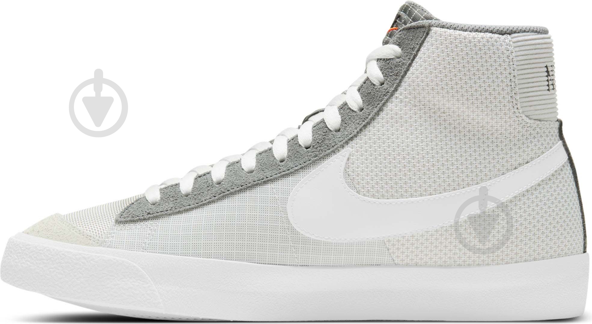 Кроссовки мужские демисезонные Nike Blazer Mid '77 DD1162-001 р.44 серые - фото 4 Кроссовки мужские демисезонные Nike Blazer Mid '77 DD1162-001 р.44 серые - фото 4
