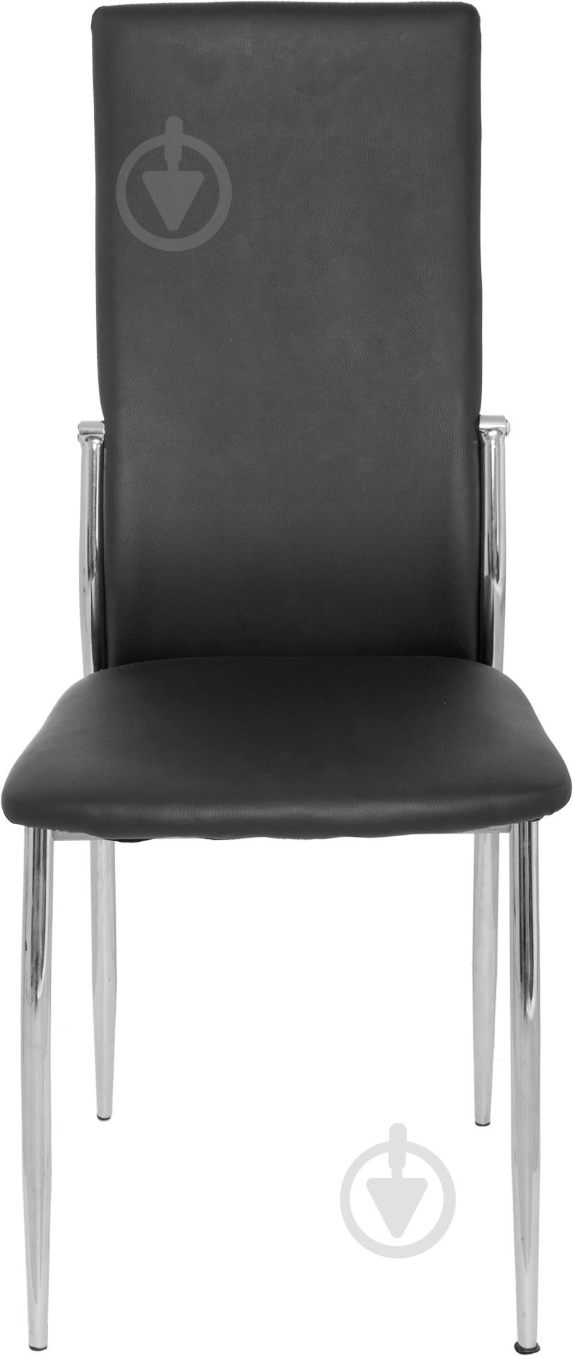 Стілець обідній Memorу chrome black хром/чорний - фото 2