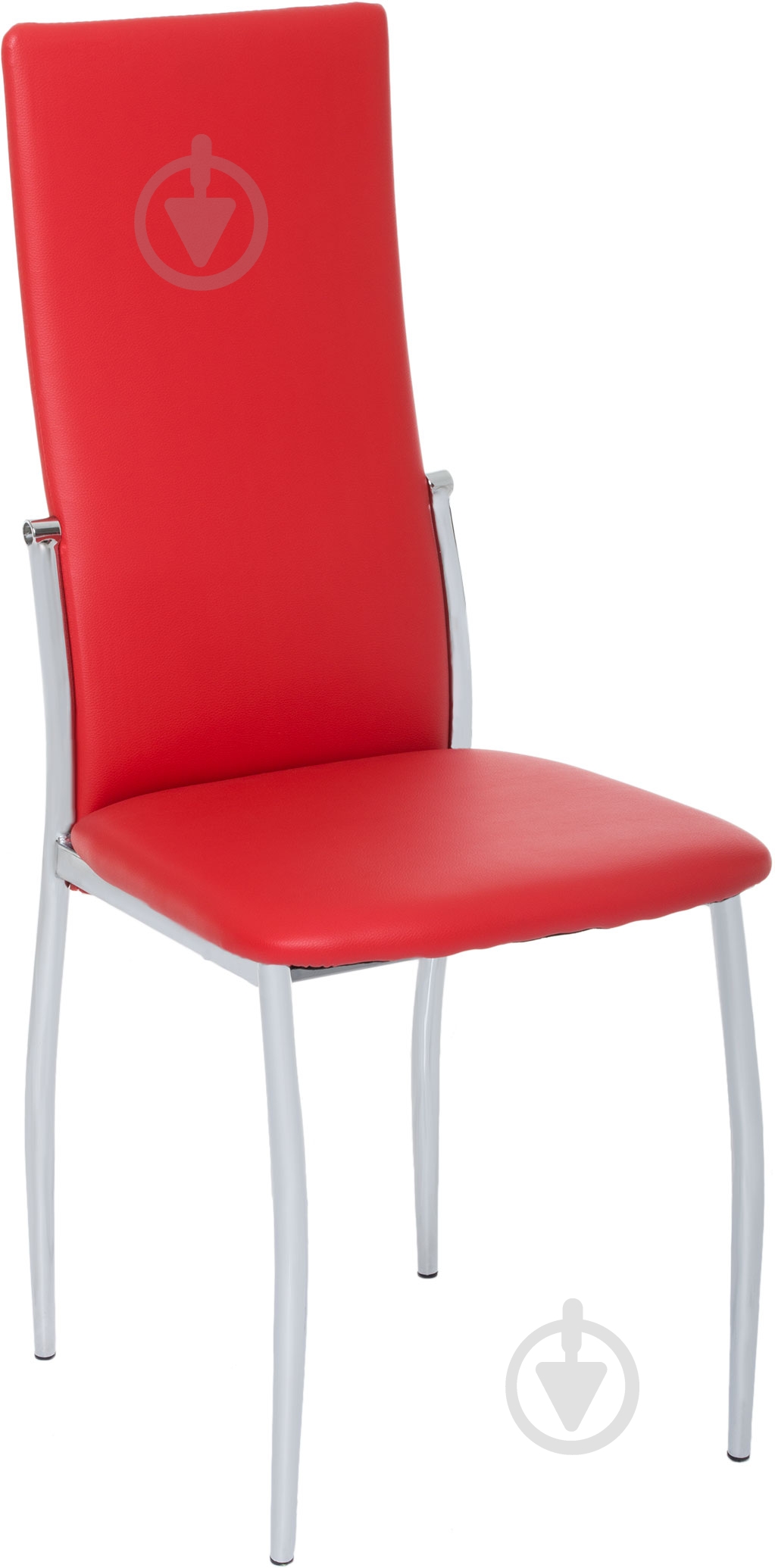 Стул обеденный Memorу chrome red хром/красный - фото 1