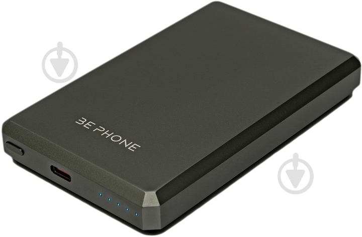 Повербанк BePhone K6 MagSafe 10000 mAh grey (BP-K6-GR) - фото 3