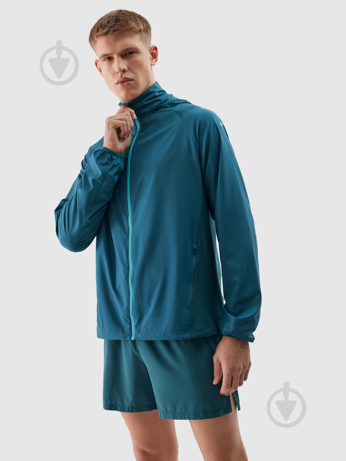 Куртка 4F TECHNICAL JACKET M433 4FWSS24TTJAM433-46S р.XL зеленая - фото 1