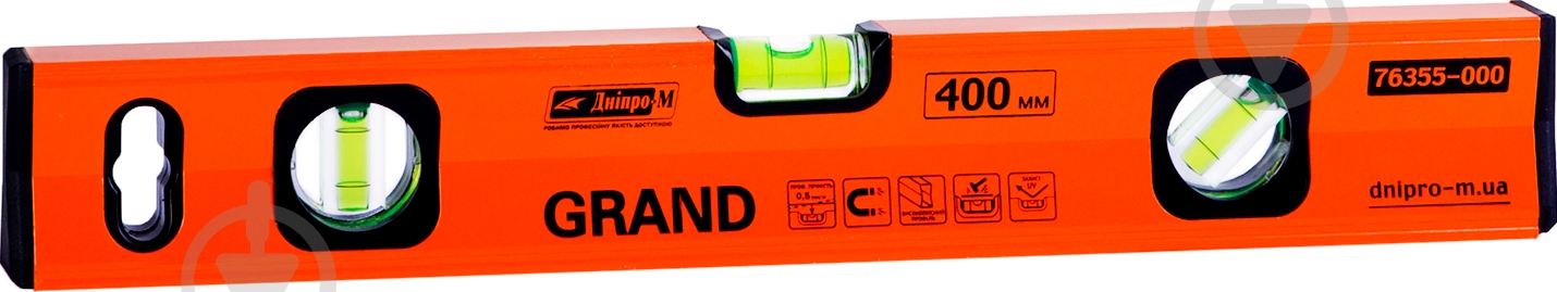 Уровень 400 см Дніпро-М Grand 76355000 - фото 1 Уровень 400 см Дніпро-М Grand 76355000 - фото 1