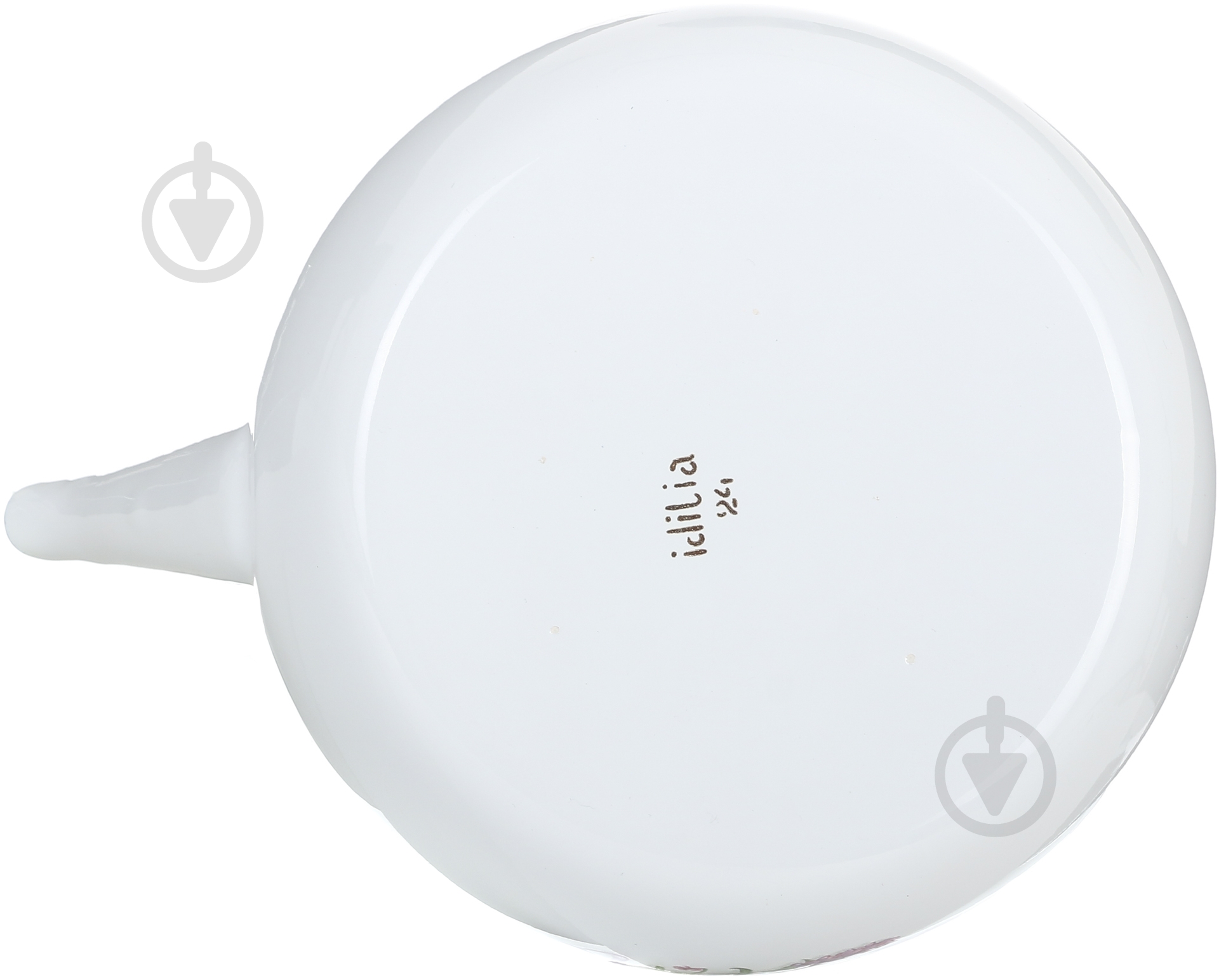 Чайник Idilia эмалированный Букет лаванды 2,5 л - фото 3