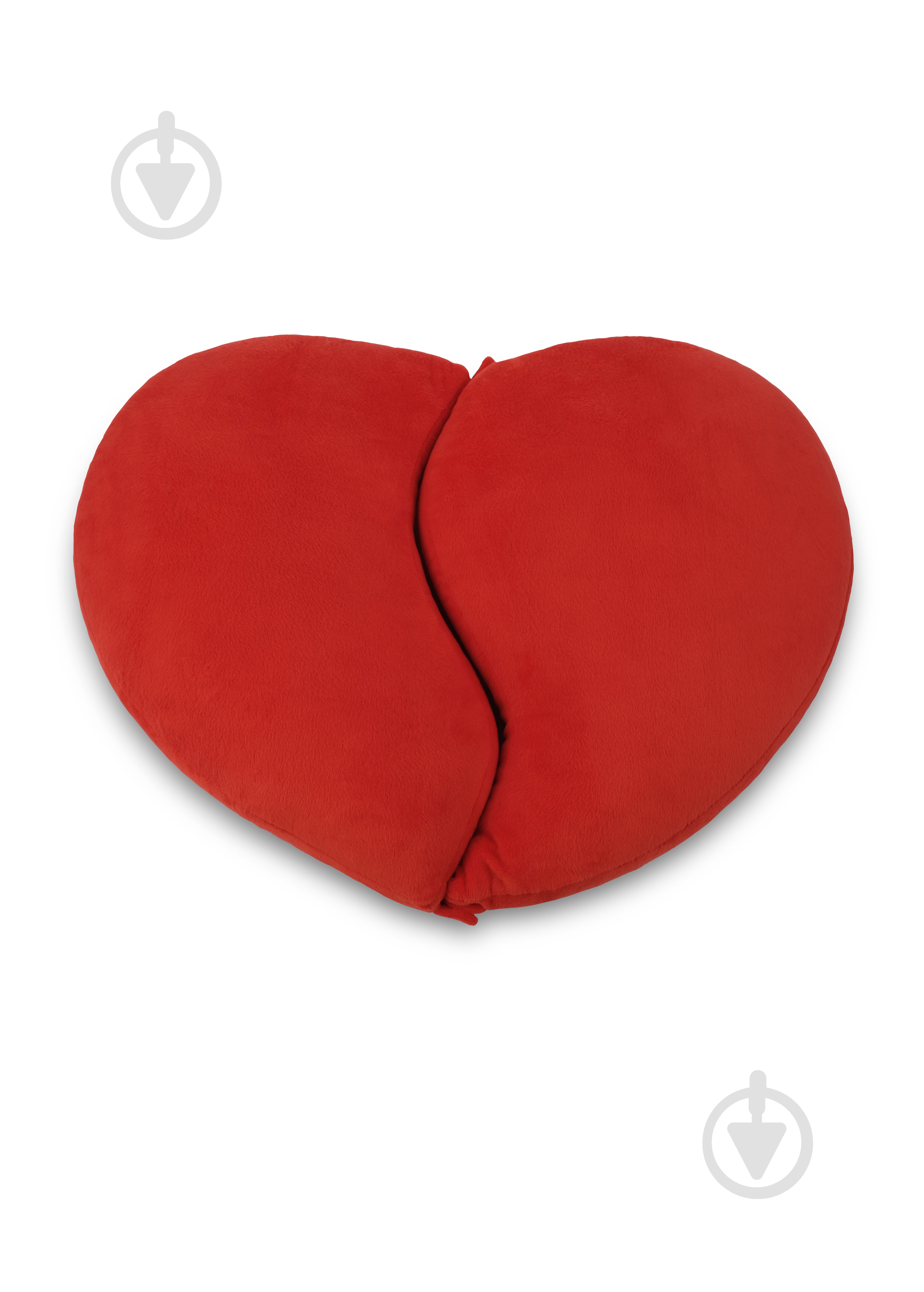 Подушка декоративна Половинки серця (FWPHEARTHALV24RD0) червоний WP Merchandise - фото 1 Подушка декоративна Половинки серця (FWPHEARTHALV24RD0) червоний WP Merchandise - фото 1