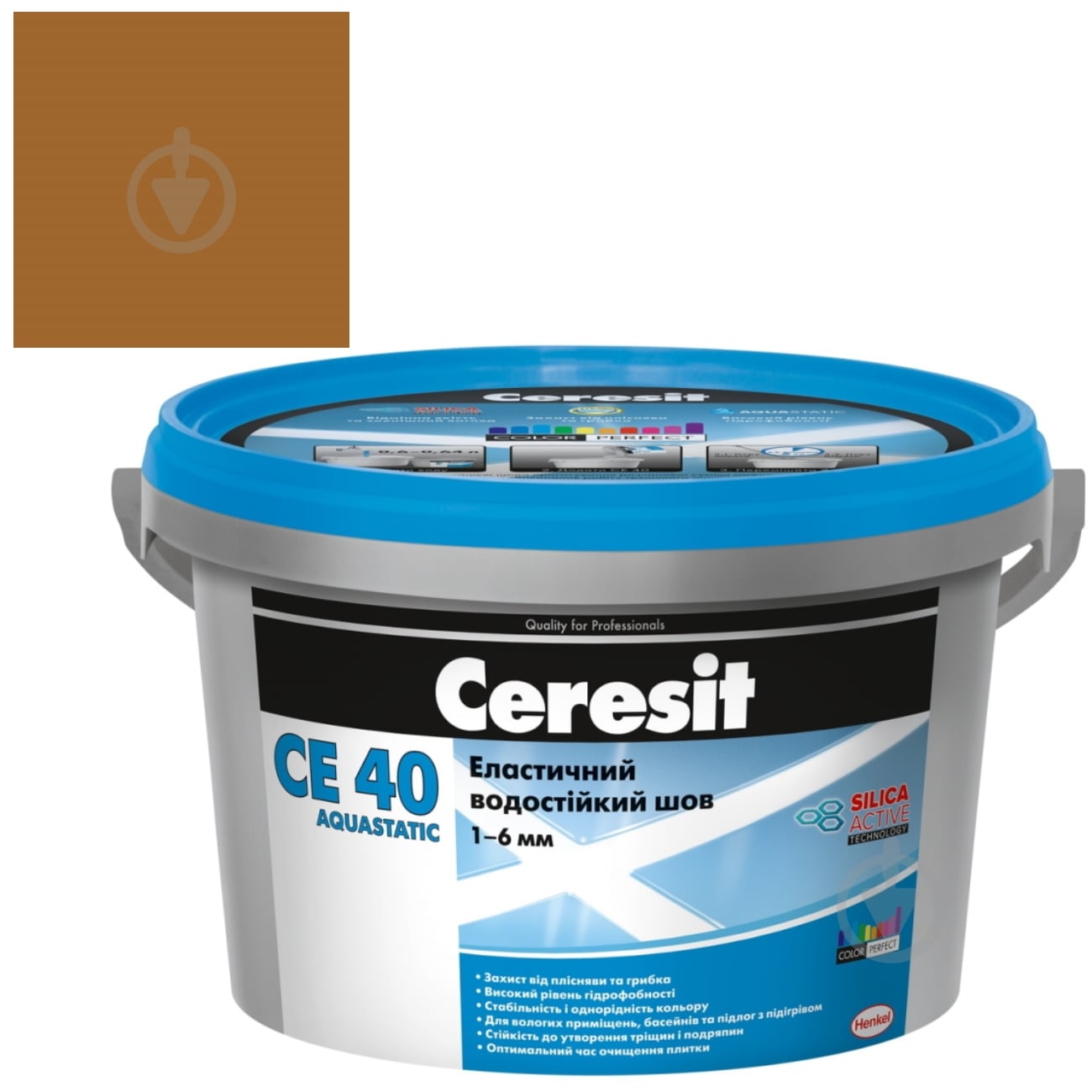 Затирка для плитки Ceresit CE 40 AQUASTATIC №145 2 кг миндальный - фото 2