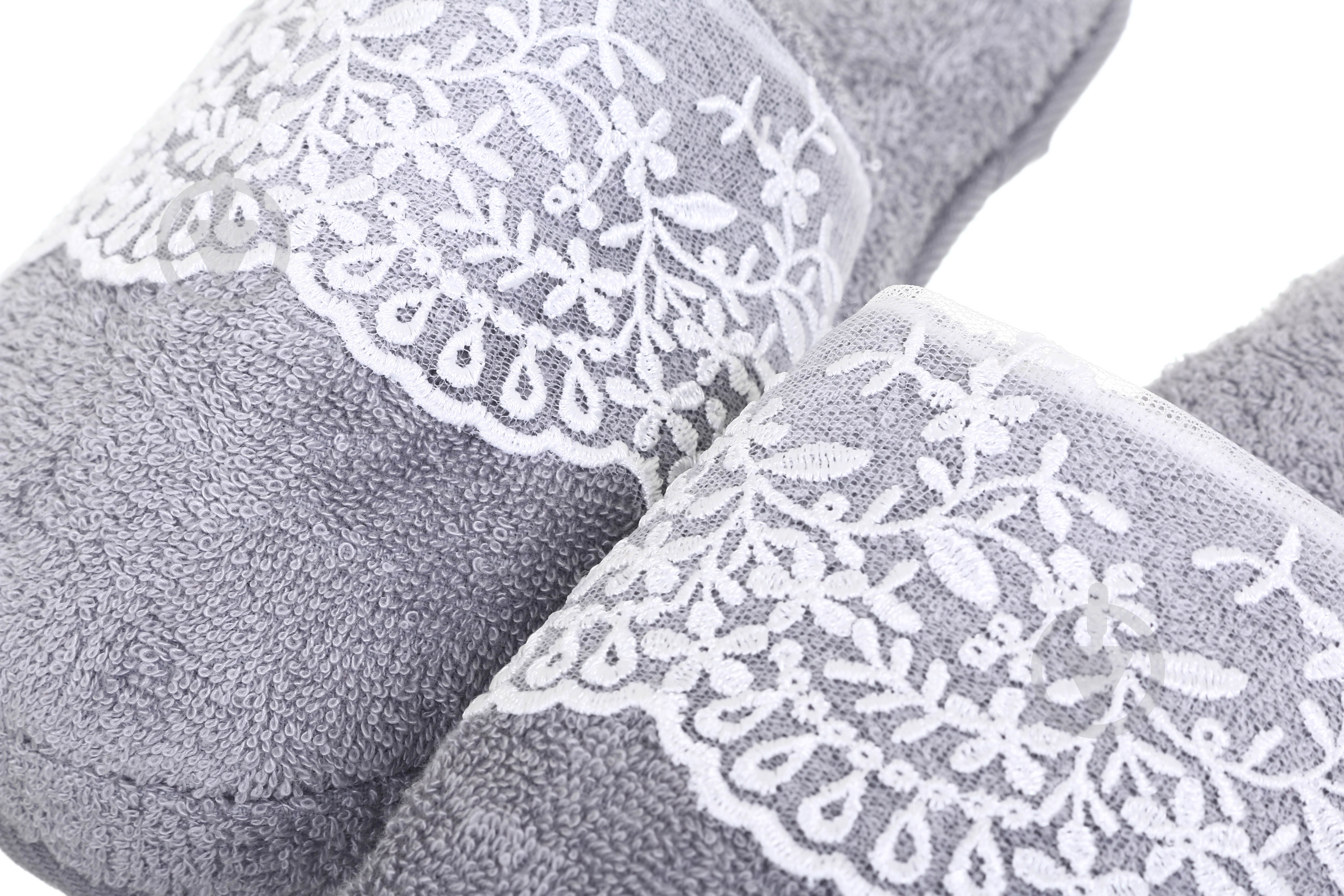 Взуття домашнє Durutex Lace р.36-40 сірий - фото 2 Взуття домашнє Durutex Lace р.36-40 сірий - фото 2