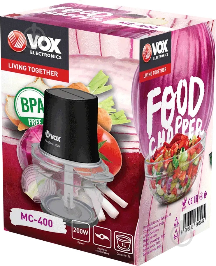 Подрібнювач VOX Electronics MC400 - фото 2