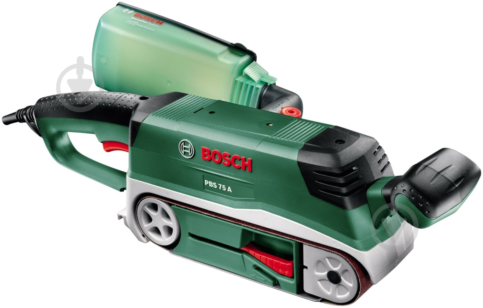 Ленточная шлифмашина Bosch PBS75A 06032A1020 - фото 1 Ленточная шлифмашина Bosch PBS75A 06032A1020 - фото 1