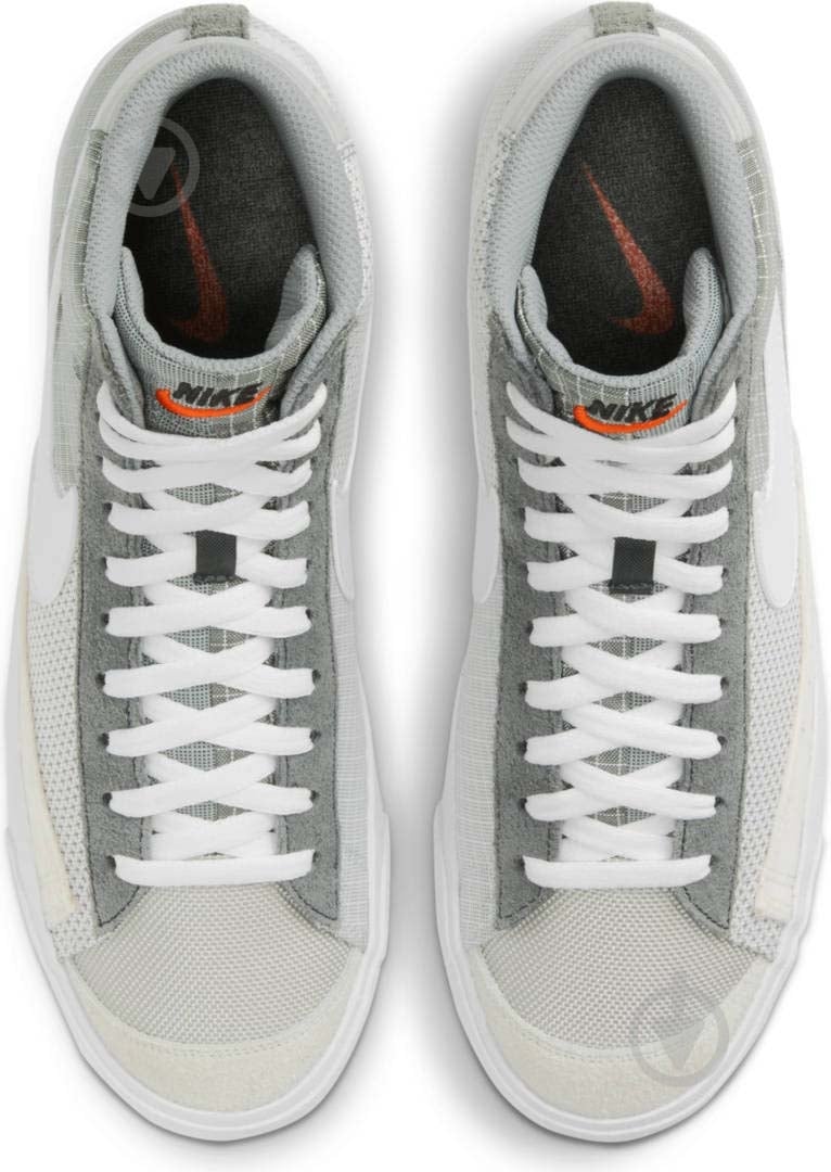 Кроссовки мужские демисезонные Nike Blazer Mid '77 DD1162-001 р.46 серые - фото 7 Кроссовки мужские демисезонные Nike Blazer Mid '77 DD1162-001 р.46 серые - фото 7
