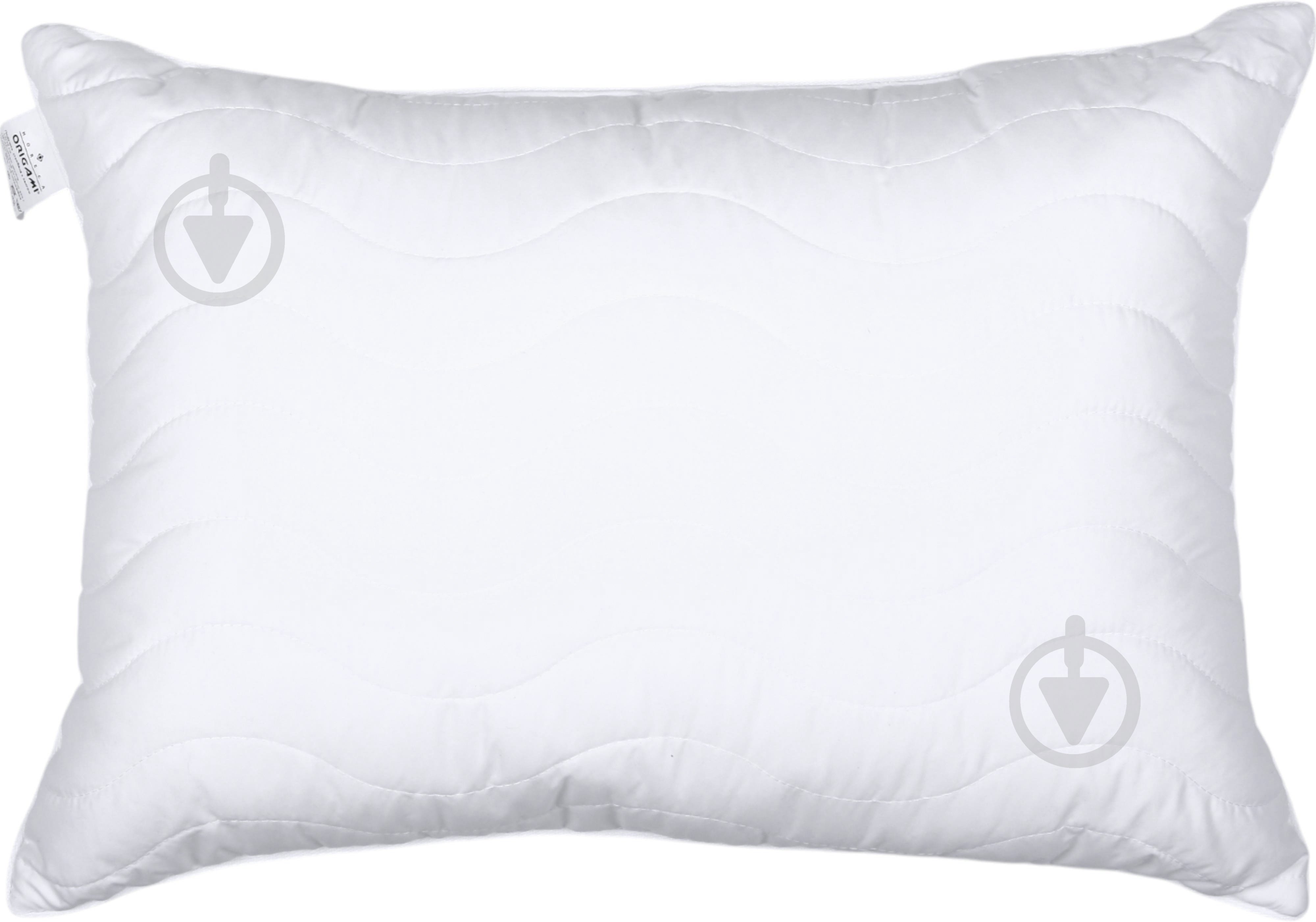 Подушка з кантом Origami Luna 50x70 см білий - фото 1 Подушка з кантом Origami Luna 50x70 см білий - фото 1