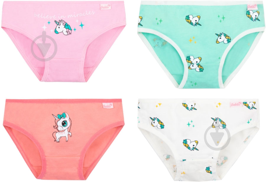 Трусы для девочки GABBI ТRD-21-10 р.92 мульти 12783 - фото 1