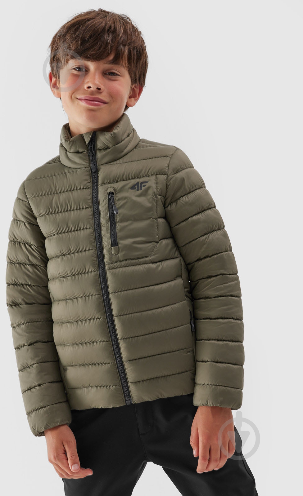 Куртка для мальчиков 4F DOWN JACKET M220 4FJAW23TDJAM220-44S р.122 хаки - фото 1 Куртка для мальчиков 4F DOWN JACKET M220 4FJAW23TDJAM220-44S р.122 хаки - фото 1
