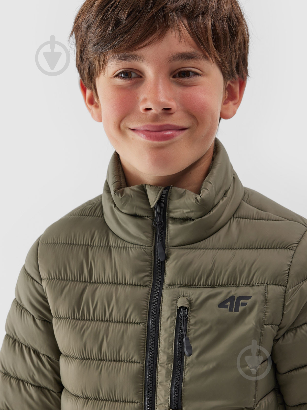 Куртка для мальчиков 4F DOWN JACKET M220 4FJAW23TDJAM220-44S р.122 хаки - фото 3 Куртка для мальчиков 4F DOWN JACKET M220 4FJAW23TDJAM220-44S р.122 хаки - фото 3
