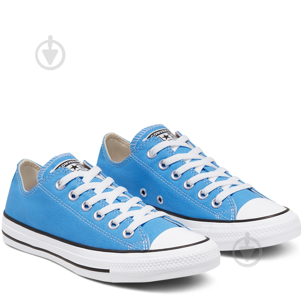 Кеды Converse CTAS OX 166709C р.36 голубой - фото 3 Кеды Converse CTAS OX 166709C р.36 голубой - фото 3