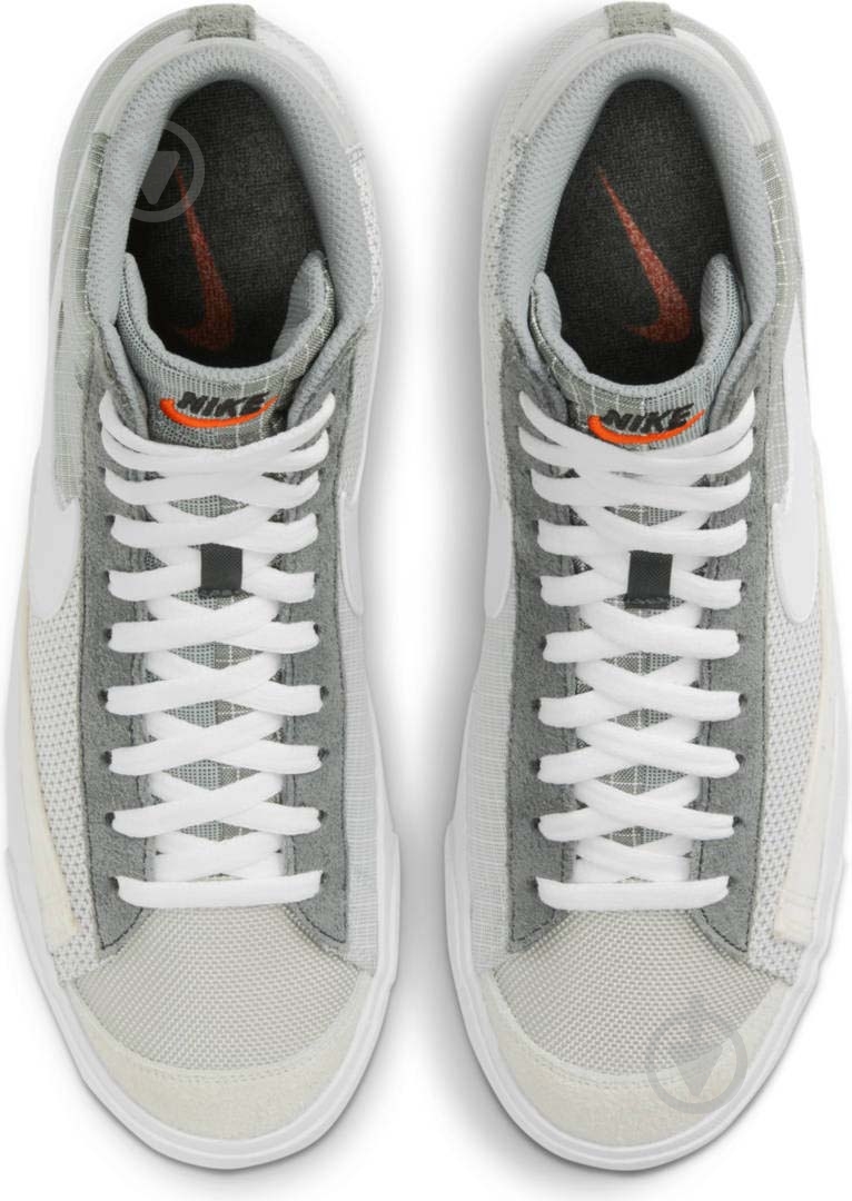 Кроссовки мужские демисезонные Nike Blazer Mid '77 DD1162-001 р.47,5 серые - фото 7