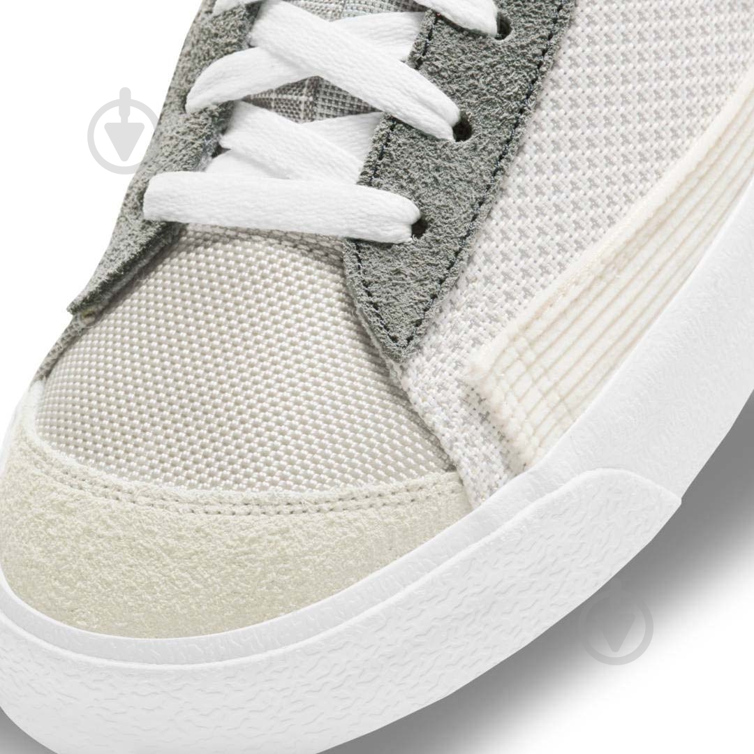 Кроссовки мужские демисезонные Nike Blazer Mid '77 DD1162-001 р.47,5 серые - фото 9