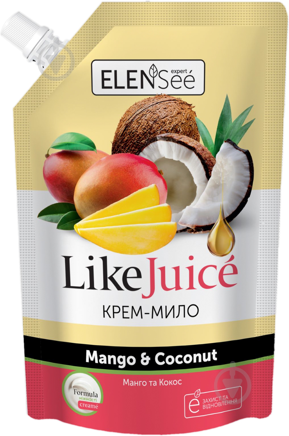 Крем-мыло LIKE JUICE Манго и Кокос 450 мл - фото 1