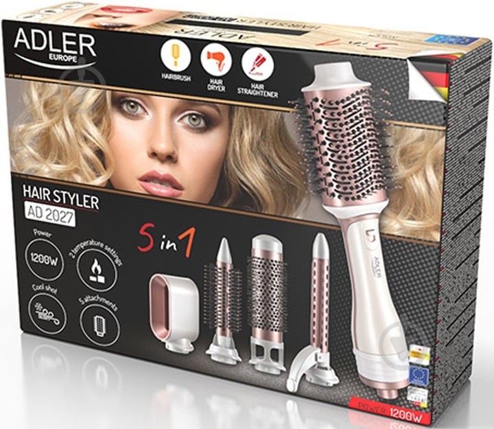 Фен-щітка Adler AD-2027 - фото 7