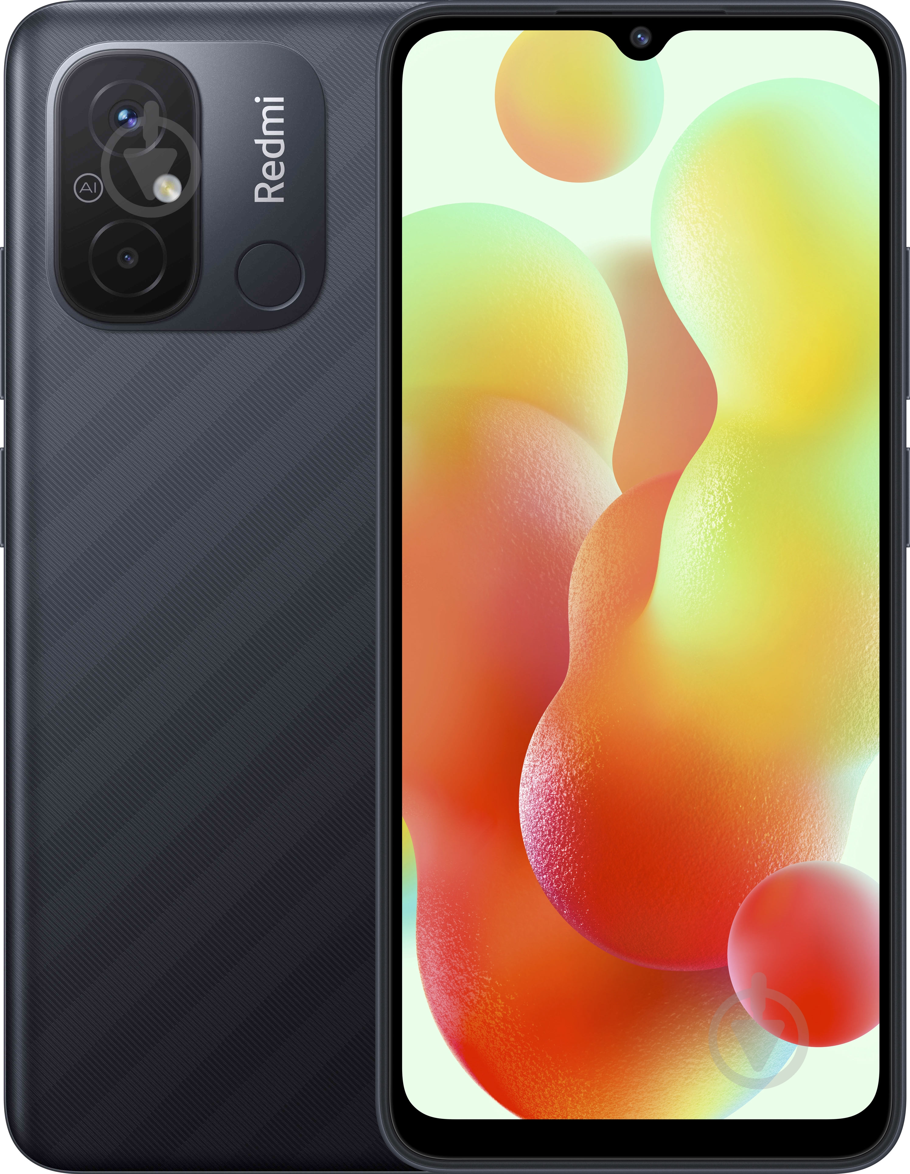 Смартфон Xiaomi Redmi 12C 3/64GB graphite gray (977262) - фото 1