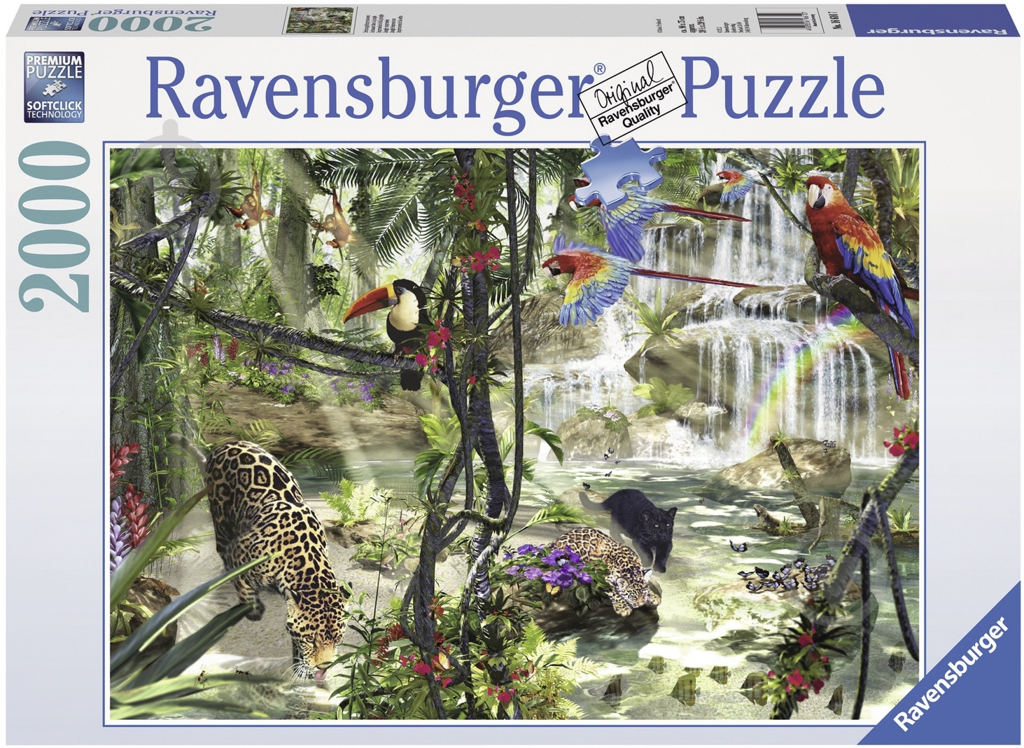 Пазл Ravensburger Джунгли RSV-166107 - фото 1 Пазл Ravensburger Джунгли RSV-166107 - фото 1