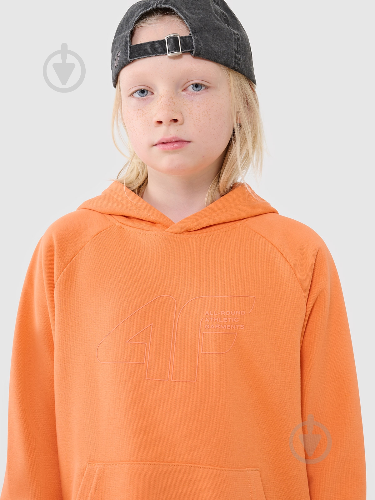 Джемпер 4F SWEATSHIRT M1712 4FJWSS25TSWSM1712-70S р.146 оранжевый - фото 2 Джемпер 4F SWEATSHIRT M1712 4FJWSS25TSWSM1712-70S р.146 оранжевый - фото 2