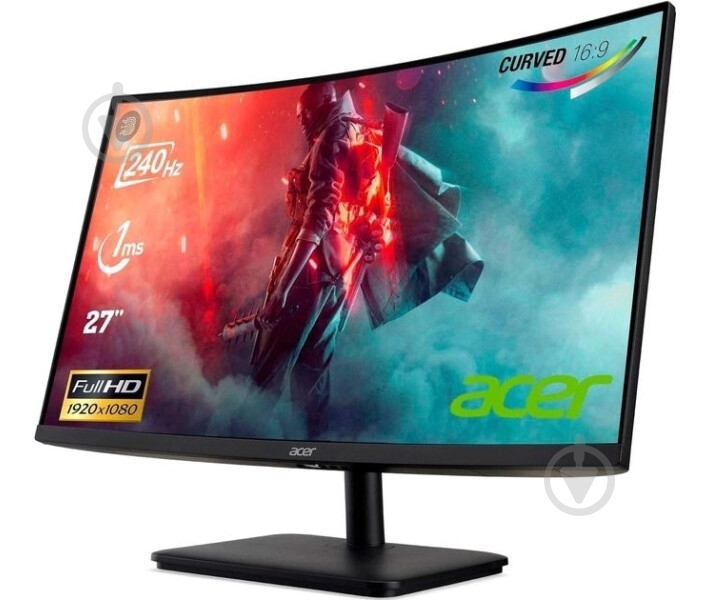 Монитор Acer ED270XBIIPX 27" (UM.HE0EE.X01) - фото 3