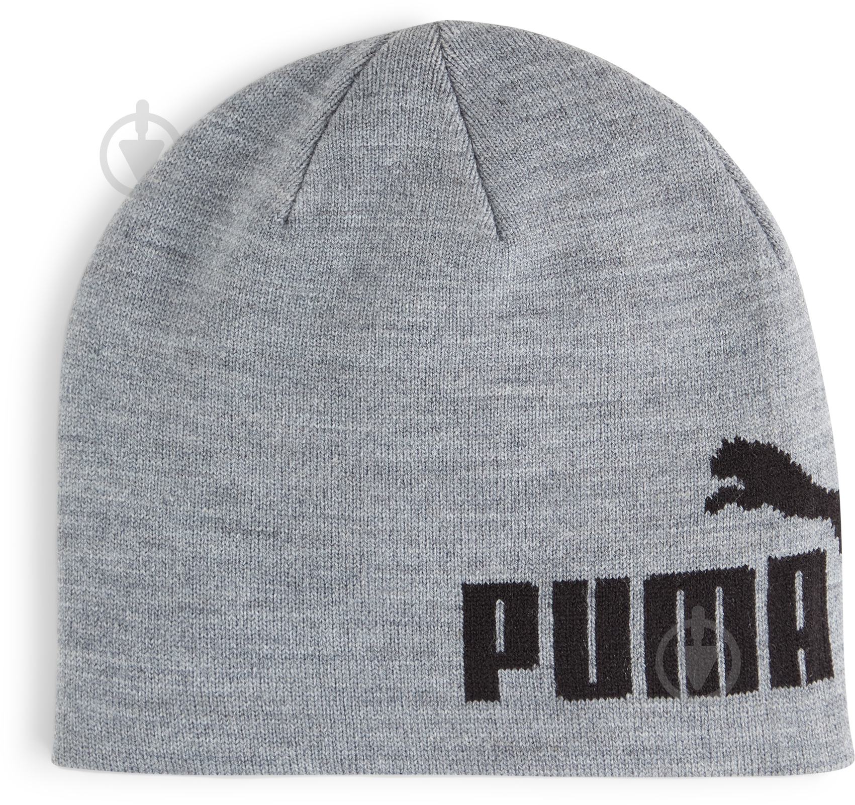 Шапка Puma ESS CUFFLESS BEANIE 02563603 р.one size серый - фото 1