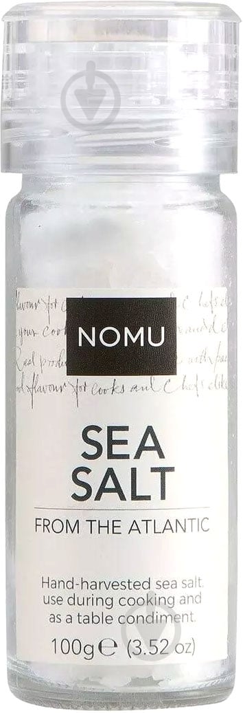 Соль морская в мельнице 100 г Nomu 9731 - фото 1 Соль морская в мельнице 100 г Nomu 9731 - фото 1